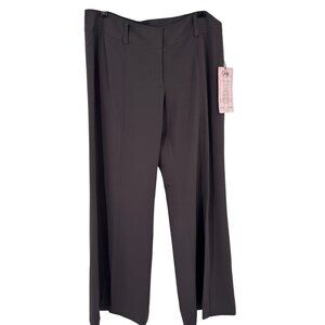 CAbi Womens Lauren wide leg Trouser Size 12 Pebble Gray style 337R new